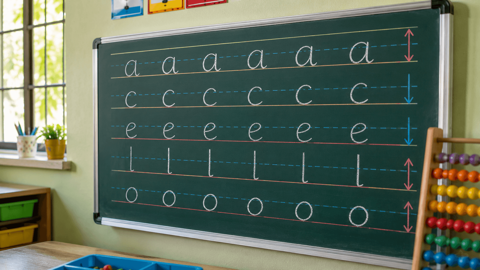 Letter Size Consistency Rules for Neat Handwriting