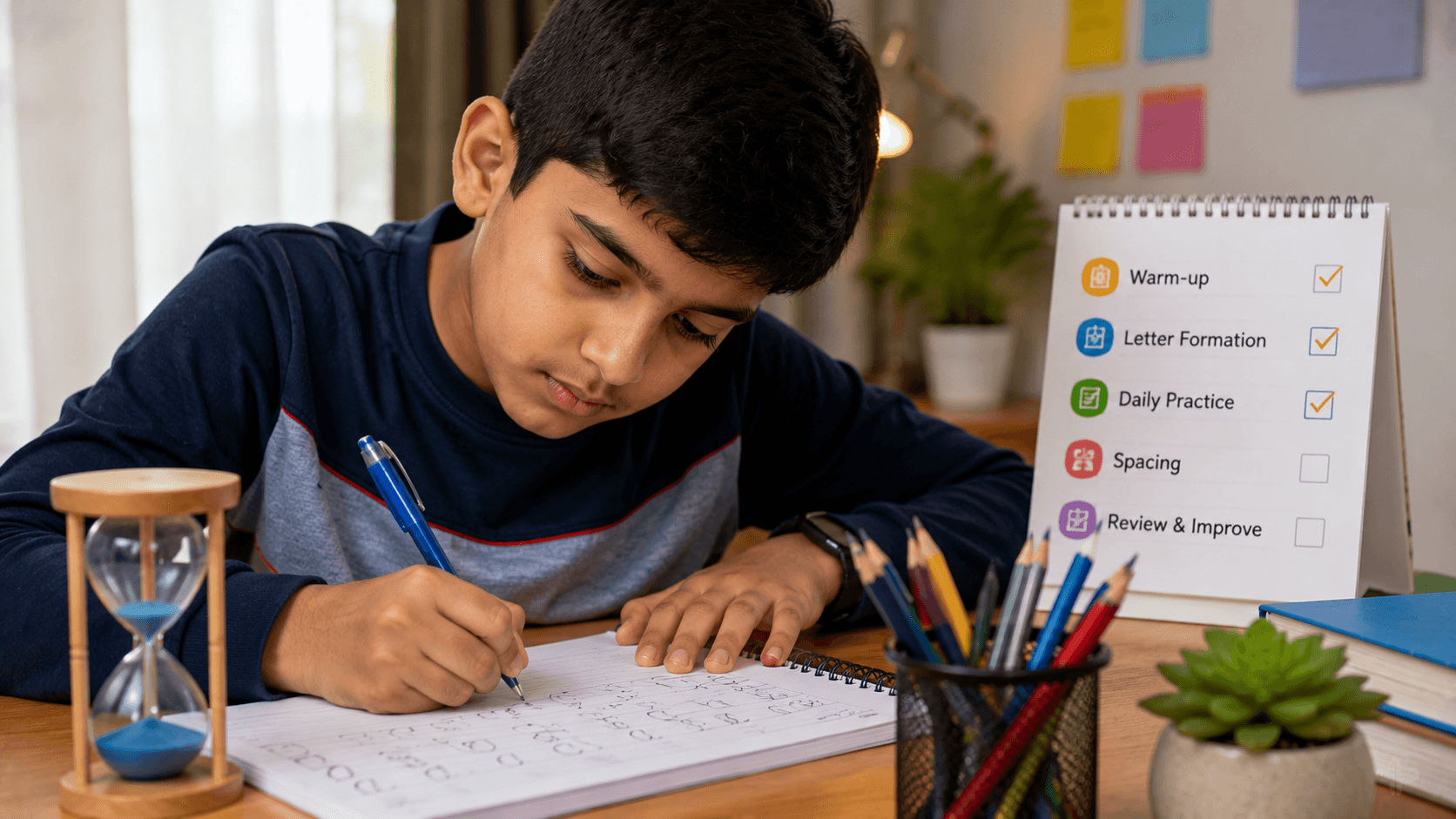 Handwriting Plan for 9–11 Year Olds with Poor Clarity