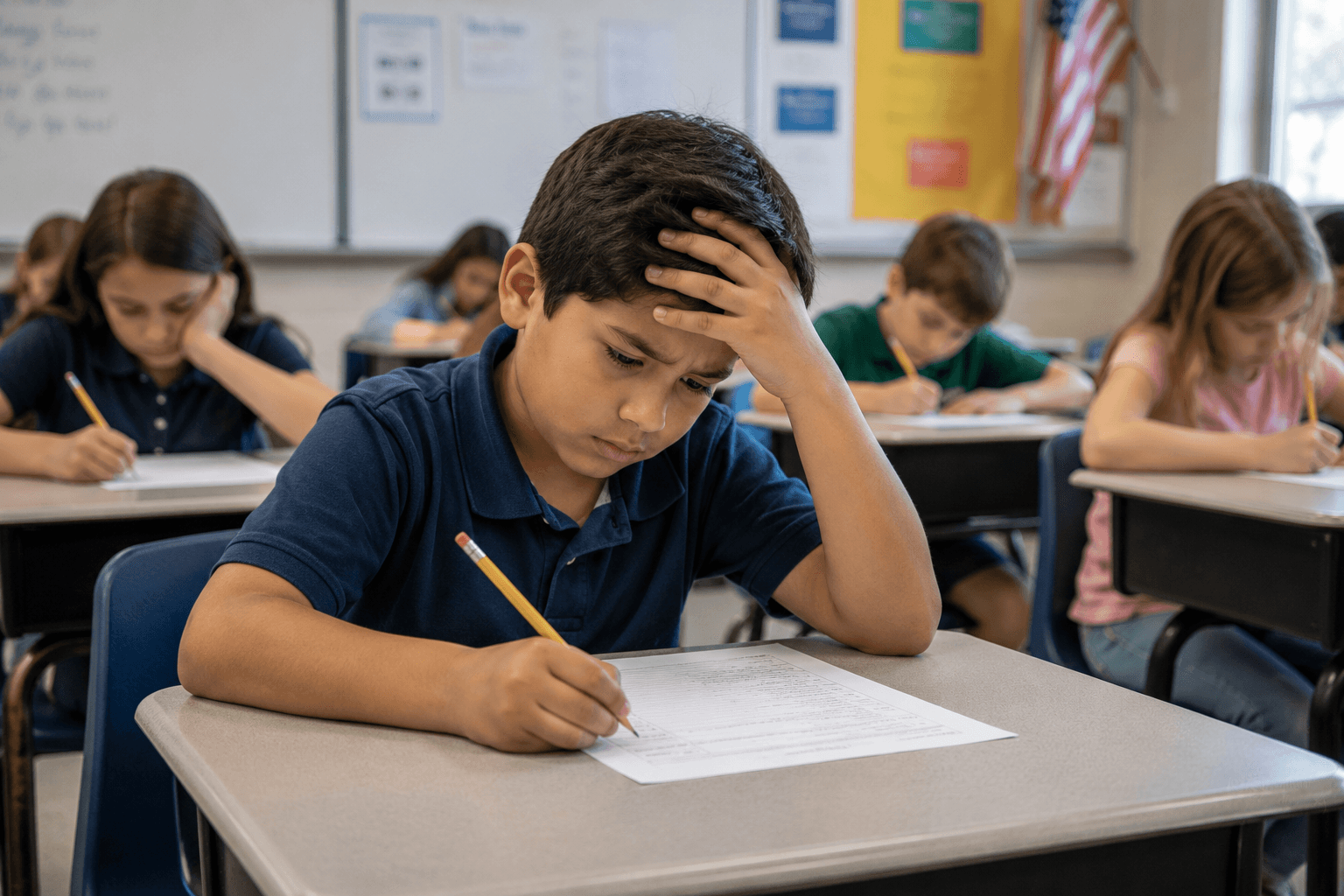 How Exam Stress Affects Your Child's Handwriting Performance During Tests